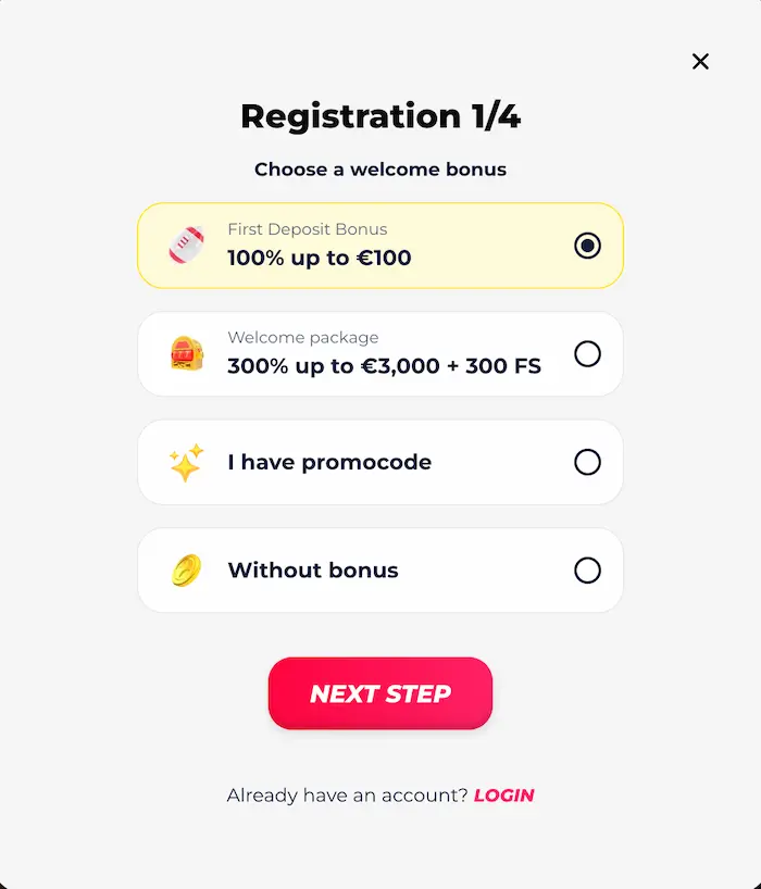 GreatWin casino reg